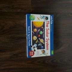 Solar system jigsaw and book