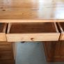 Antique Pine Study Desk Image 2