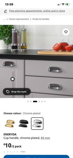 Kitchen handles