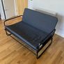 IKEA HAMMARN Sofa Bed  Dark Grey  Excellent Condition Image 2