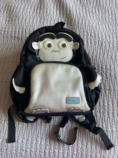 Playzeez backpack monkey