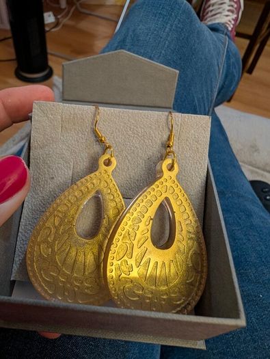 Hand made Resin Earrings
