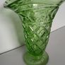 VASE - Vintage - Green - Glass Image 5