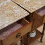 Pair of French Walnut Bedside Cabinets Image 5