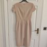 L.K. Bennett London Powder Pink Fitted Midi Dress Image 3