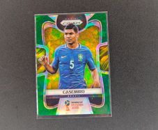 Casemiro Green Crystal Prizm world cup 2018