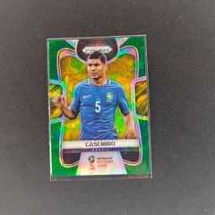 Casemiro Green Crystal Prizm world cup 2018