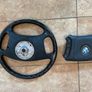 bmw e38 multifunction steering wheel and airbag. Image 2