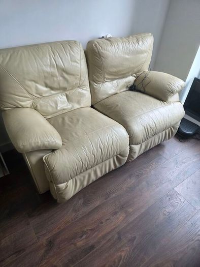 leather sofa