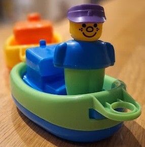 Boat Toy with Figurine