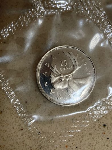 Canada 1969 Dollar Coin set mint