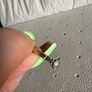 18 Carat gold engagement ring Image 4