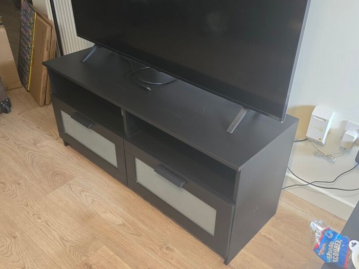 Black TV Cabinet Unit