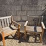 Two Garden Chairs with cushions included Image 5