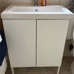 As New Ikea Nysjon Vanity Unit