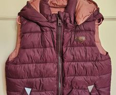 Toastie Girls Reversible Hooded Padded Gilet 3-4 Years