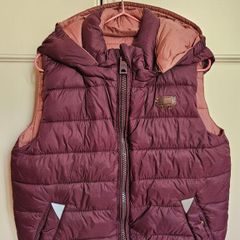 Toastie Girls Reversible Hooded Padded Gilet 3-4 Years