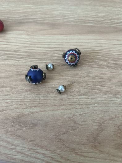 Dior tribal earrings