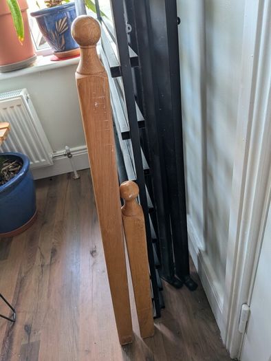 Single bed, metal frame