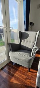 IKEA Strandmon  + footstool