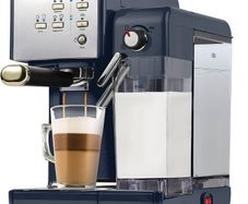 FREE EXPRESS SHIPPING Breville One-Touch CoffeeHouse Coffee Machine | Espresso, Cappuccino & Latte Maker | 19 Bar Italian Pump | Automatic Milk Frother | ESE Pod Compatible