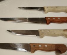 Vintage Solingen Steel Carving Knives