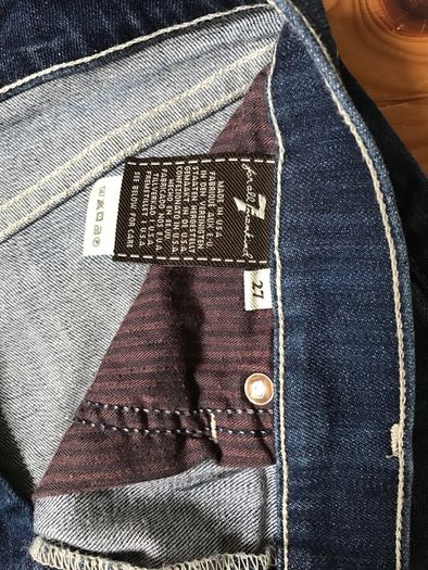 7 For All Mankind Denim mini