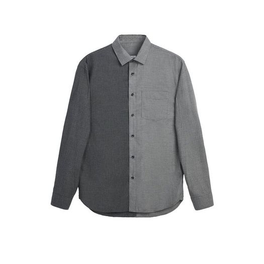 Zara Grey Colour Block Shirt Size XL