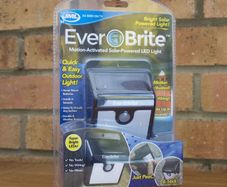 EverBrite solar powered security light