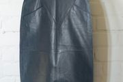 Vintage Leather Skirt