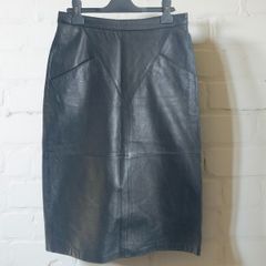 Vintage Leather Skirt