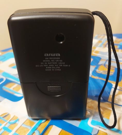 Aiwa CR-S3 AM Portable Pocket Radio - Works Great.