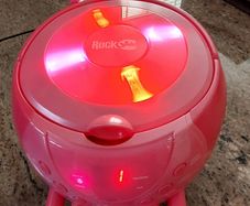 CD Player with lights and Microphone