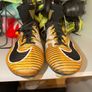 Nike Mercurial Superfly V SG-PRO Lock In Let Loose Laser Orange/Black/White 831956-801 Player Worn Image 2