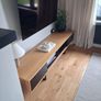 Oak Veneer TV Unit Image 3