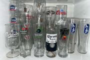 Samuel Adams Boston Lager Beer Pint Glass bulmers Tiger beer Official Pint Glass guinness coors  hop house 13 Heineken Carlsberg smithwicks orchard thieves Rockshore cider Galway hooker tuborg corona