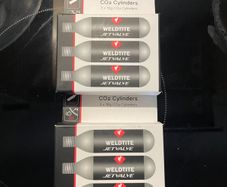 JetValve CO2 cartridges