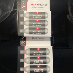 JetValve CO2 cartridges