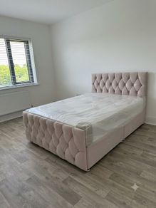 Sandy Divan Double & King Size Bed Frame With Drawers