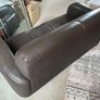 Brown Leather Couch Image 4