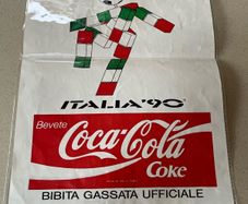 Coca Cola Italia 1990 World Cup Poster