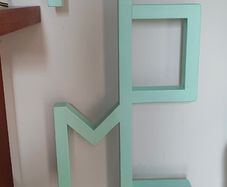 Handmade home sign