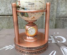 Vintage Gemstone World Globe
