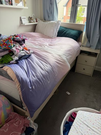 Small Double Bed with Matching Locker