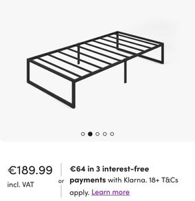 Corbe Platform Bed (BRAND NEW)