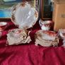 Brand New In Box And In Original Packaging Authentic First Quality 21 Piece Royal Albert Old Country Roses Bone China Gold Gilt Tea Set For 6 Person Setting Made In England Image 5