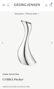 Georg Jensen Carafe / Pitcher