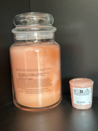 Pink Sands Yankee Candle with Mini