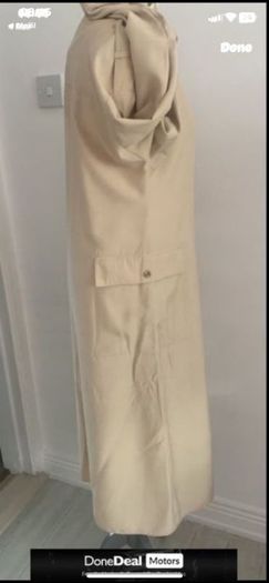 Bnwt beige long sleeve shirt style utility style pockets size 12