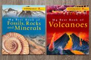 Irish Independent My Best Book of Volcanoes &amp; Fossils (Set of 2)